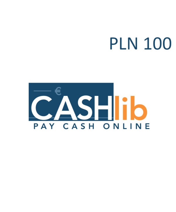CASHlib PLN 100 Prepaid Card PL Key 